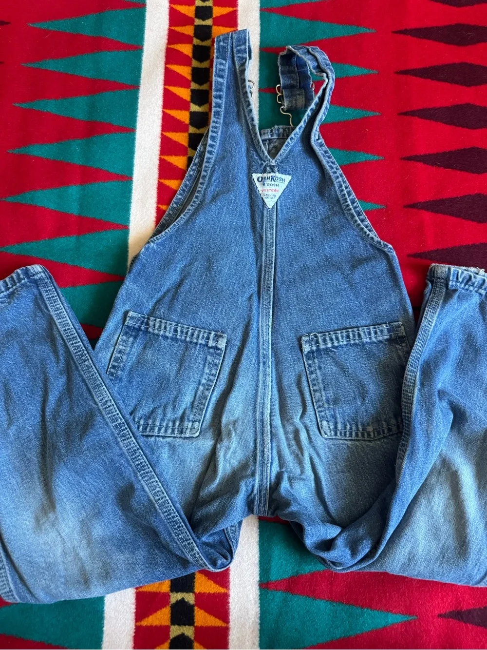 Vintage OshKosh B'gosh Classic Blue Denim Overalls